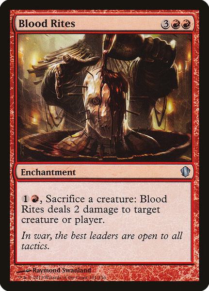 Blood Rites - Commander 2013 - Magic: The Gathering - TCGplayer.com