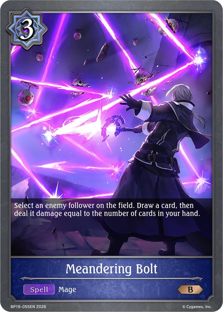 Meandering Bolt (BP19: Eightfold Retribution) — Shadowverse: Evolve card