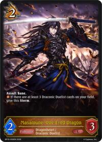 Masamune, One-Eyed Dragon
