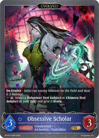 Obsessive Scholar (Evolved) - P12EN (Foil)