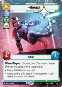 Hunter - Everyone Get to Cover! (Hyperspace Foil)