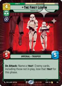 The First Legion - Vader's Fist (Hyperspace Foil)