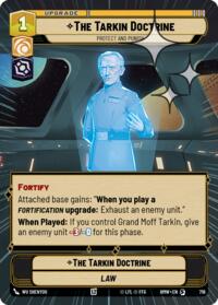 The Tarkin Doctrine - Protect and Punish (Hyperspace Foil)