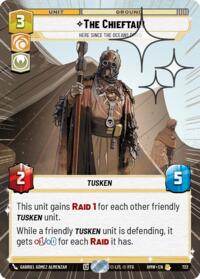 The Chieftain - Here Since the Oceans Dried (Hyperspace Foil)