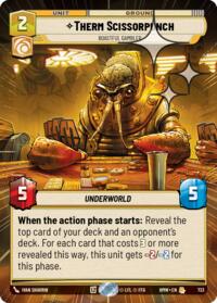 Therm Scissorpunch - Boastful Gambler (Hyperspace Foil)