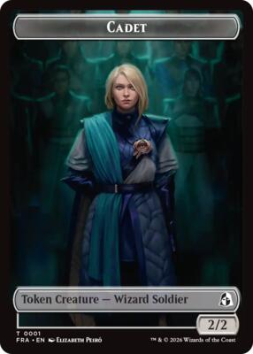 Cadet // Beast Double-Sided Token 1 // 8 – Reality Fracture (Token)