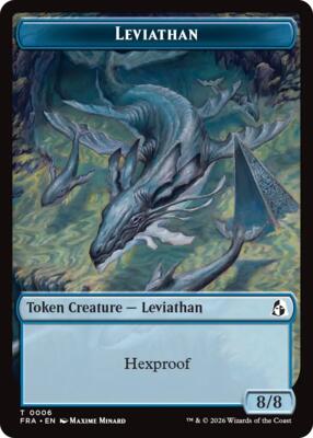 Leviathan // Beast Double-Sided Token 6 // 8 – Reality Fracture (Token)