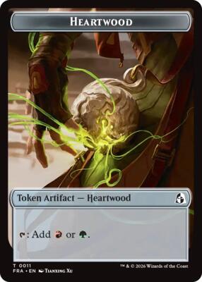 Heartwood // Thopter Double-Sided Token 11 // 14 – Reality Fracture (Token)