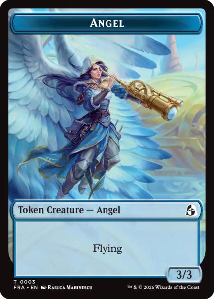 Angel (0003) // Treasure Double-Sided Token - Reality Fracture