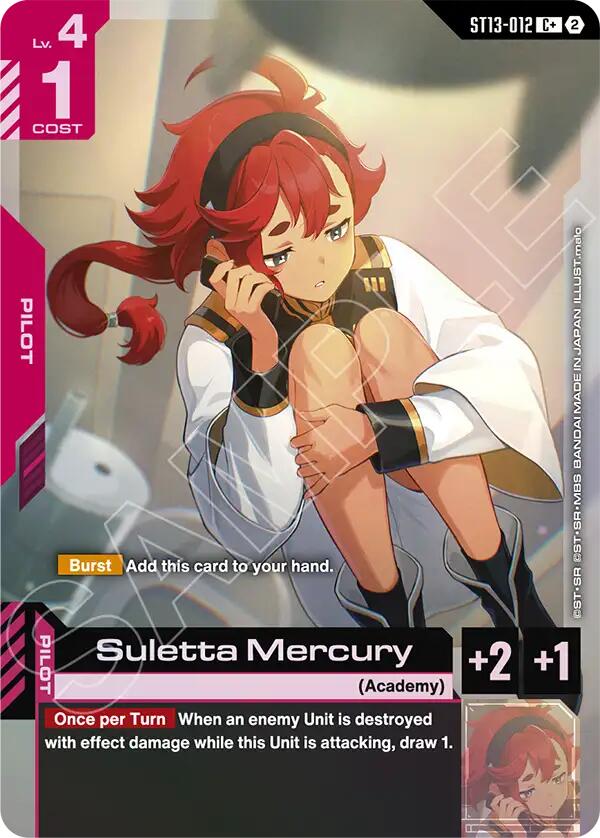 Suletta Mercury (C+) — Promo / Other