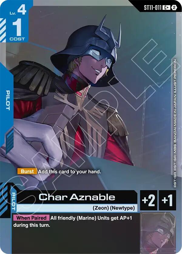 Char Aznable (C+) — Promo / Other