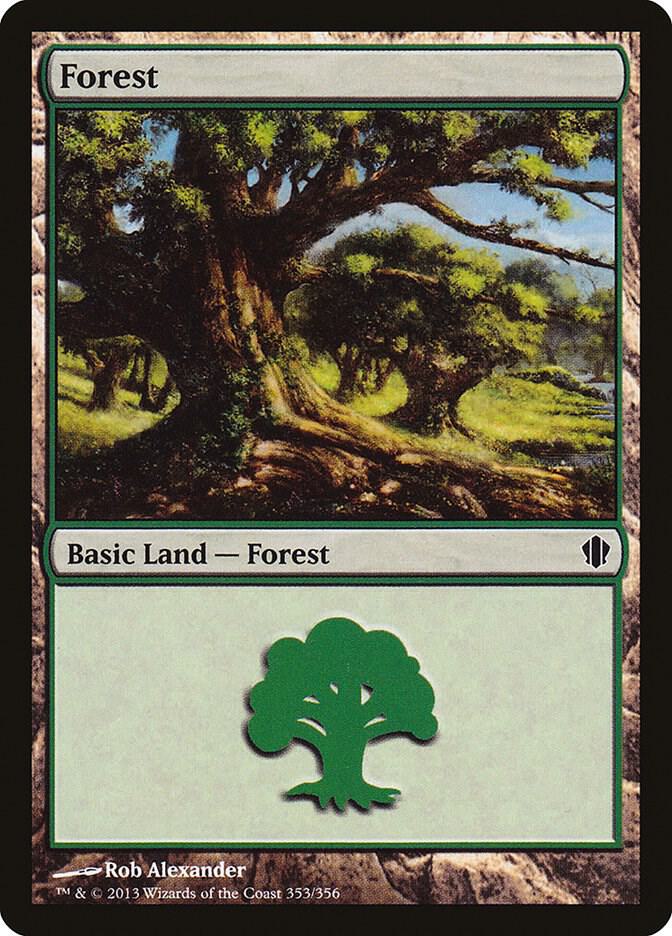 Forest (353) 353 card