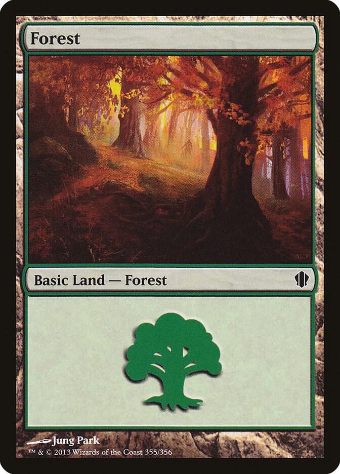 Forest (355) 355 card