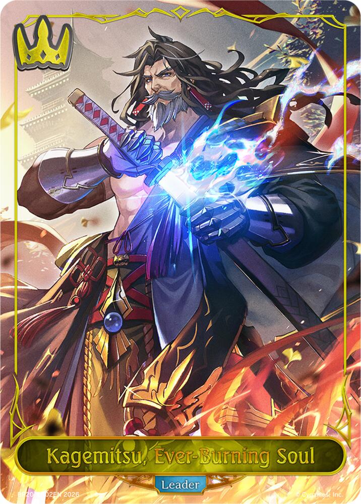 Kagemitsu, Ever-Burning Soul (BP20: Omens and Heirs) — Shadowverse: Evolve card