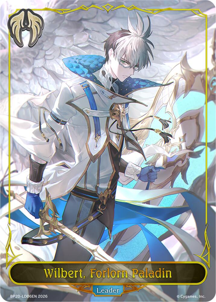 Wilbert, Forlorn Paladin (BP20: Omens and Heirs) — Shadowverse: Evolve card