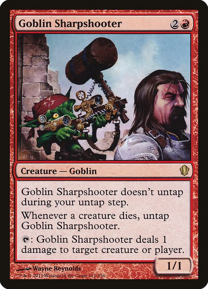 Goblin Sharpshooter - Commander 2013 - Magic: The Gathering