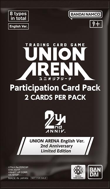 Union Arena Participation Card Pack