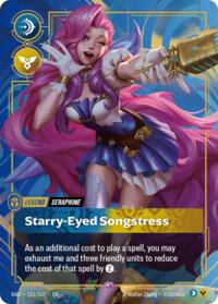 Seraphine, Starry-Eyed Songstress, $9.00