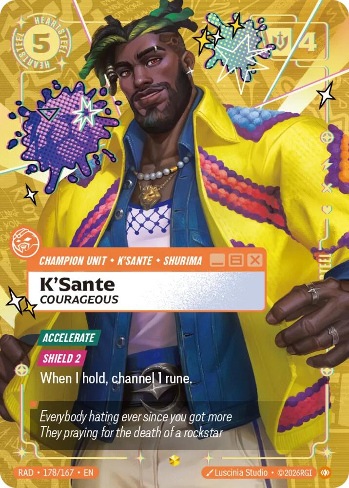 K'Sante - Courageous (Overnumbered)