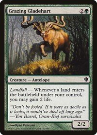 Grazing Gladehart (Commander 2013)