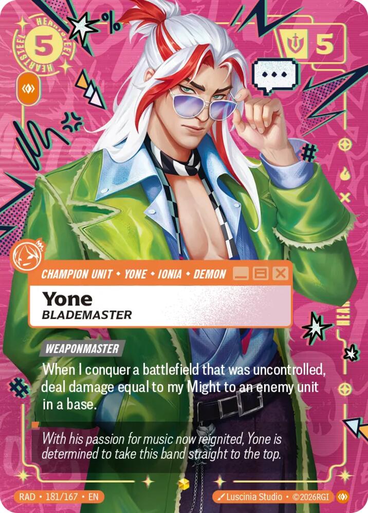 Yone - Blademaster (Overnumbered)