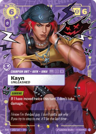 Kayn, Unleashed (Overnumbered)