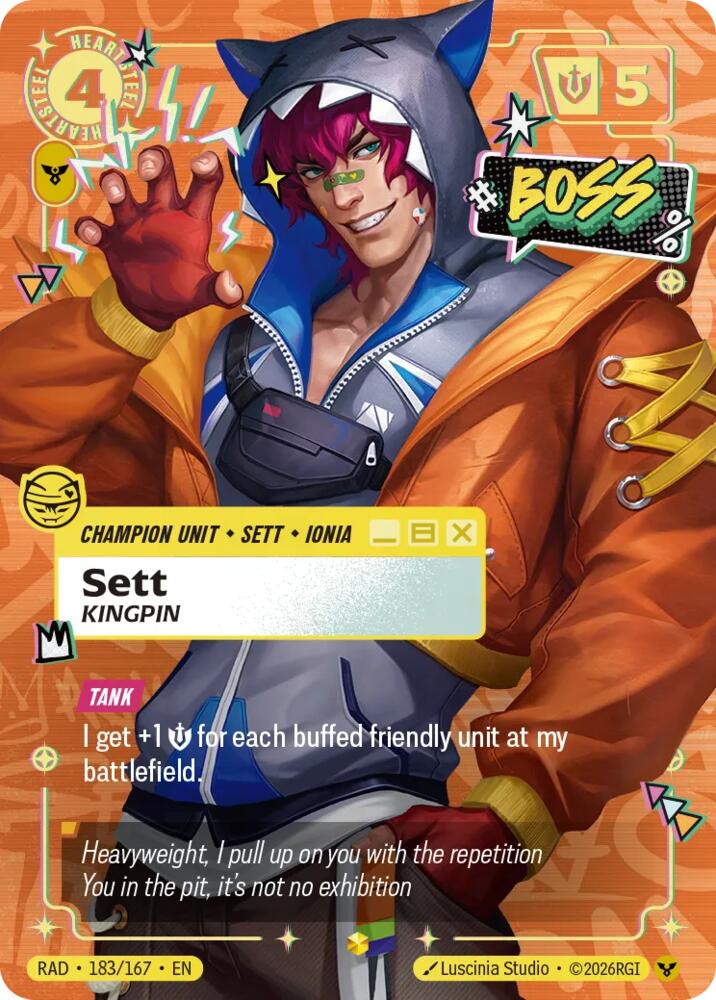 Sett - Kingpin (Overnumbered)