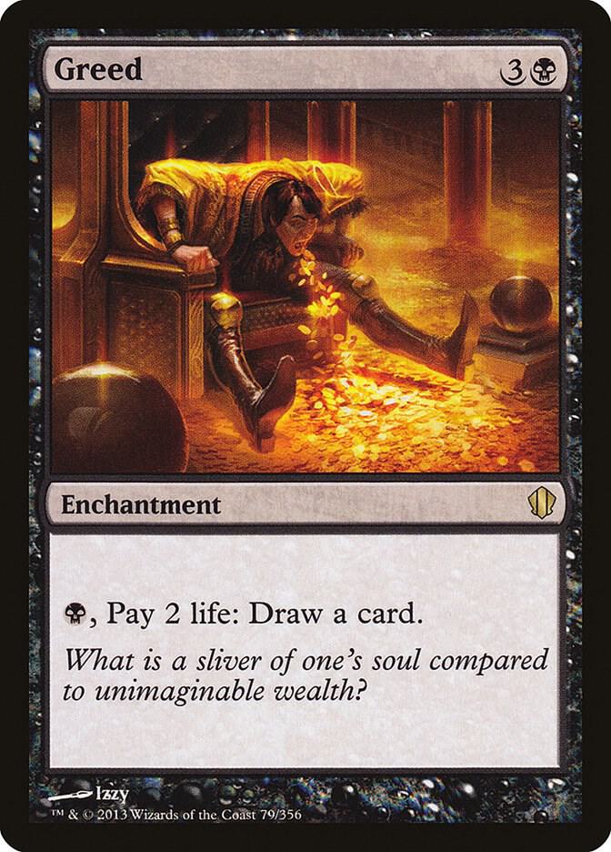 Greed 79 card