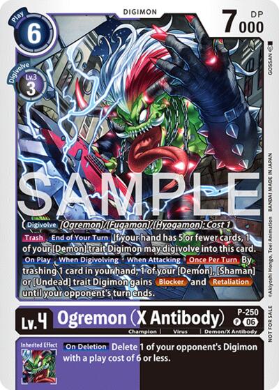 Ogremon (X Antibody) (Official Store Tournament 2026 Vol. 4 Participant)