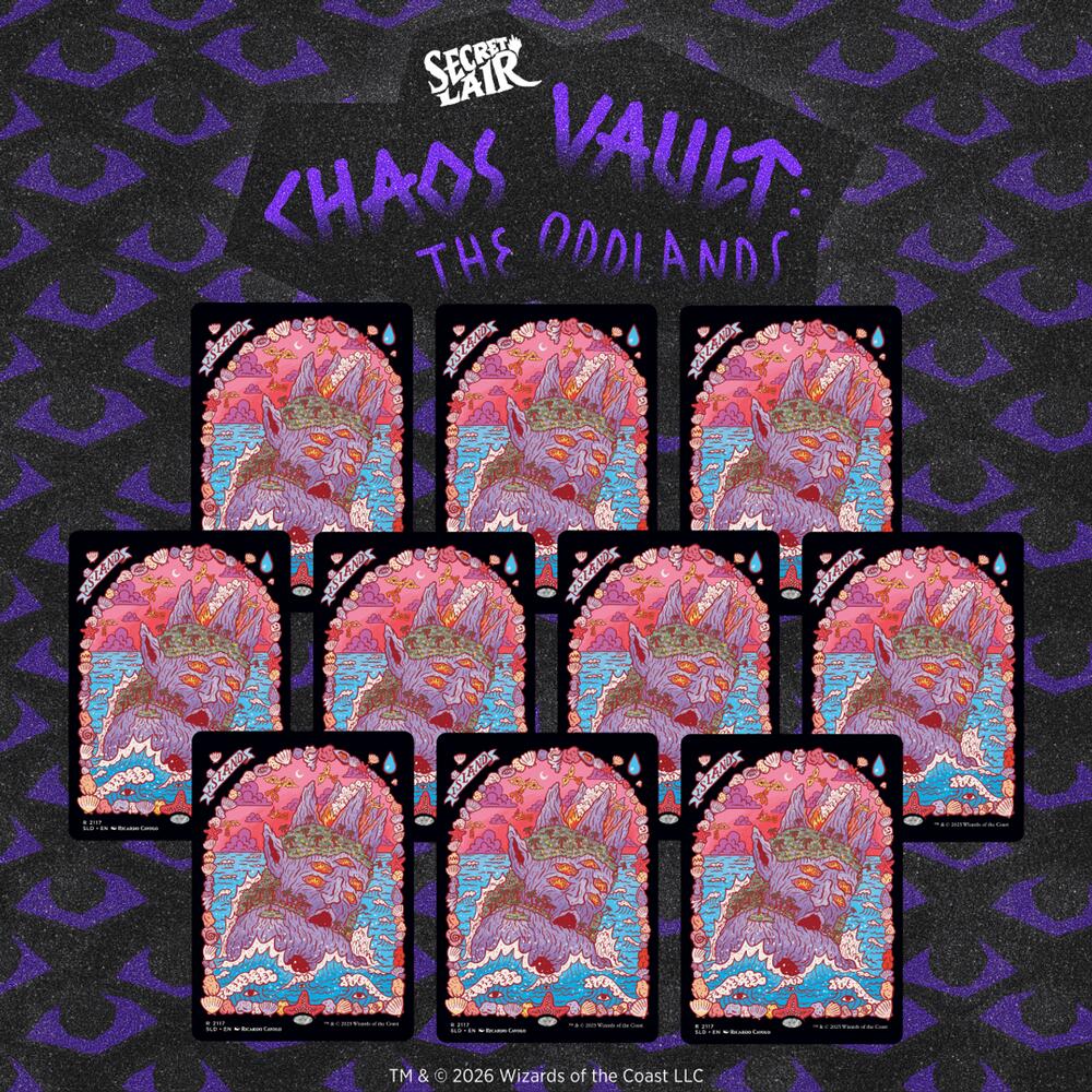 Secret Lair Drop: The Oddlands: Islands - Non-Foil Edition