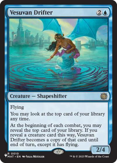 Vesuvan Drifter (The List) from PLST #MAT-10, Magic: The Gathering card