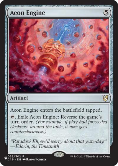Aeon Engine (The List) from LIST #C19-52, Magic: The Gathering card