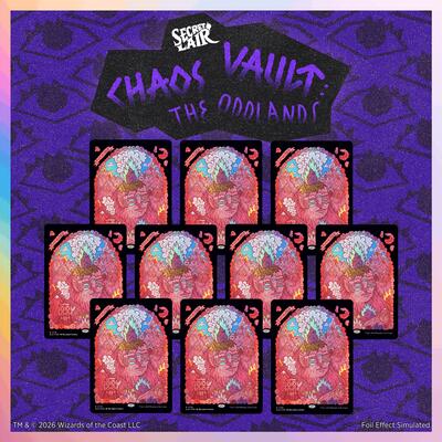 Secret Lair Drop: The Oddlands: Mountains - Traditional Foil Edition, Secret Lair Drop Series