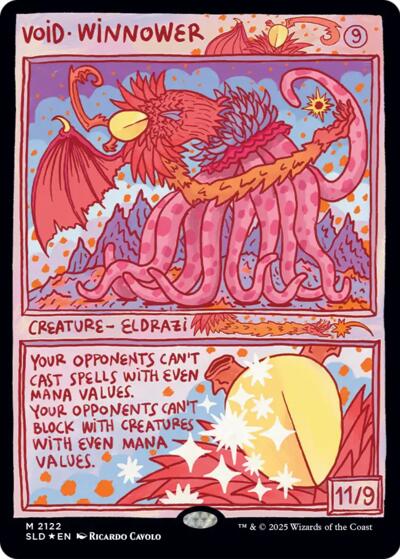 Void Winnower (Secret Lair) from SLD #2122, Magic: The Gathering card
