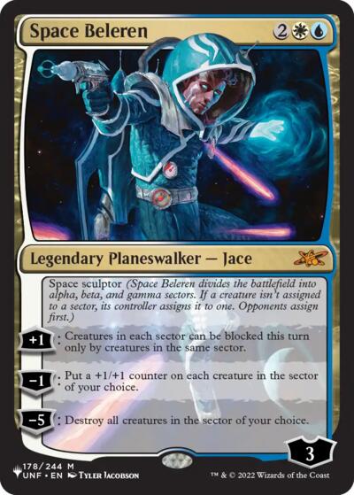Space Beleren (The List) from PLST #UNF-178, Magic: The Gathering card