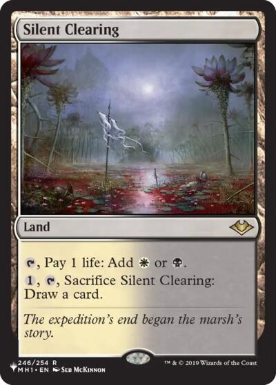 Silent Clearing (The List) from LIST #MH1-246, Magic: The Gathering card