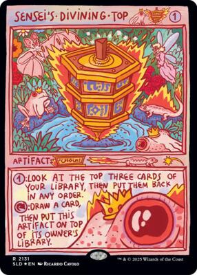 Sensei's Divining Top #2131 – Secret Lair Drop Series (Rare)