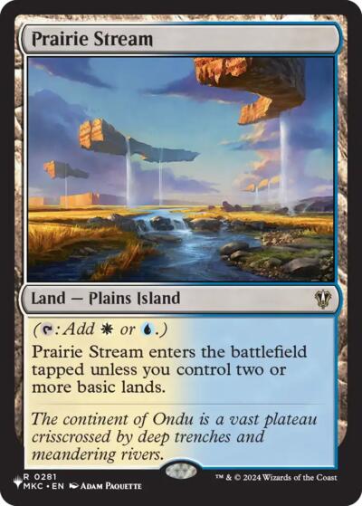 Prairie Stream (The List) PLST MKC-281 Magic card
