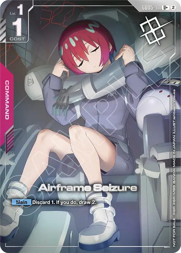Airframe Seizure (Store Tournament Winner Pack 06) (Gundam Promotional Cards) — Gundam Card Game card