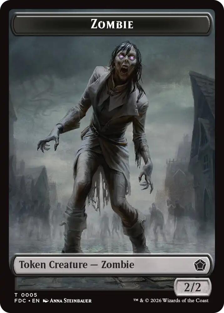 Zombie // The Monarch Double-Sided Token