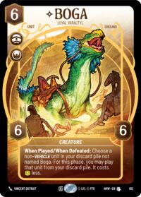Boga Loyal Varactyl Prestige 812 carta
