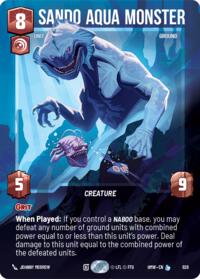 Sando Aqua Monster (Prestige), $19.99