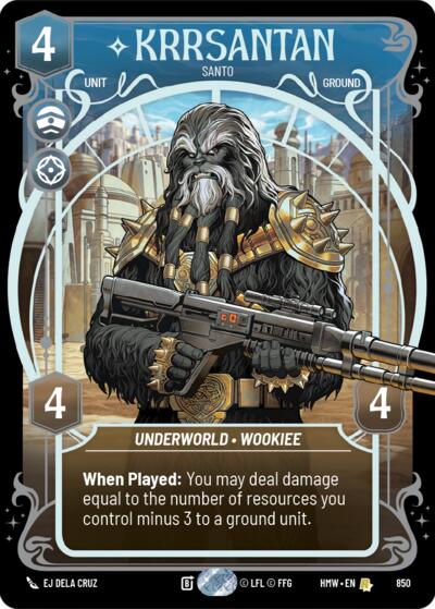Krrsantan - Santo (Prestige Foil) card