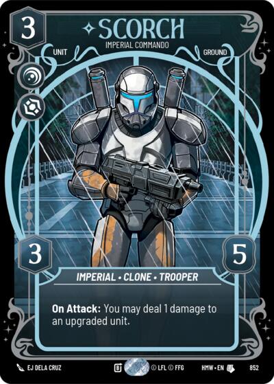 Scorch - Imperial Commando (Prestige Foil) card