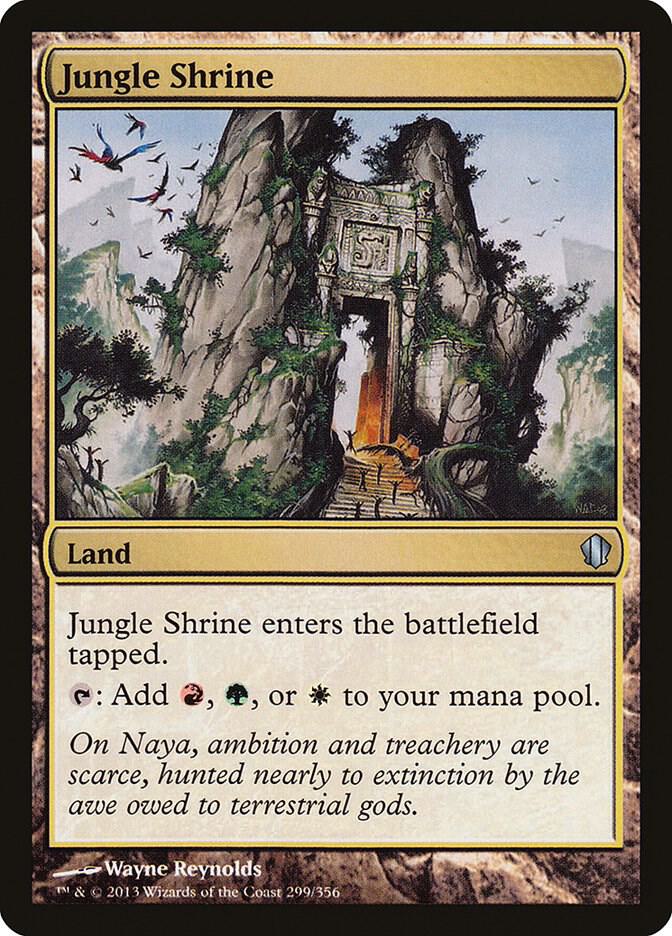 Jungle Shrine 299 card