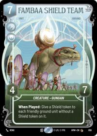 Fambaa Shield Team (Prestige Foil)