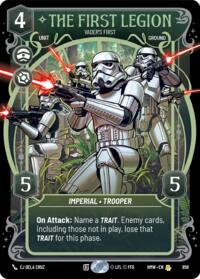 The First Legion - Vader's Fist (Prestige Foil)