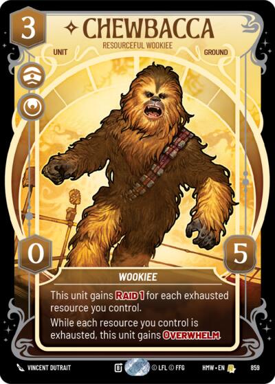 Chewbacca - Resourceful Wookiee (Prestige Foil) card price