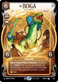 Boga - Loyal Varactyl (Prestige Foil)