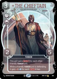 The Chieftain - Here Since the Oceans Dried (Prestige Foil)